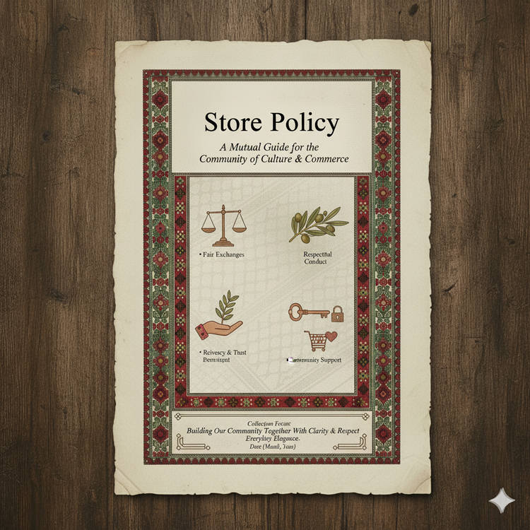 Store Policies | Amir Al Oud Bazaar