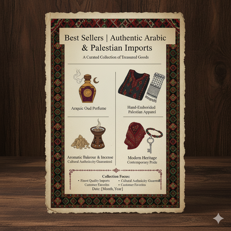 Best Sellers | Authentic Arabic & Palestinian Imports