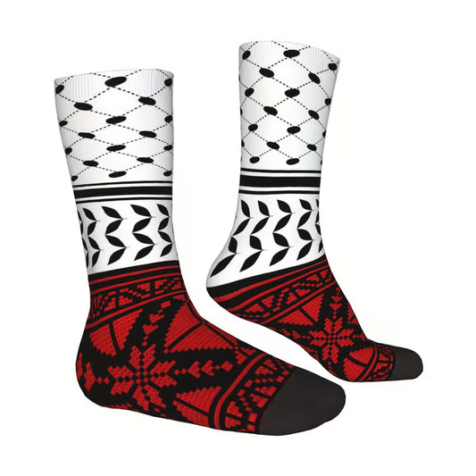 Palestinian Tatreez Crew Socks Collection | Al Falastini™