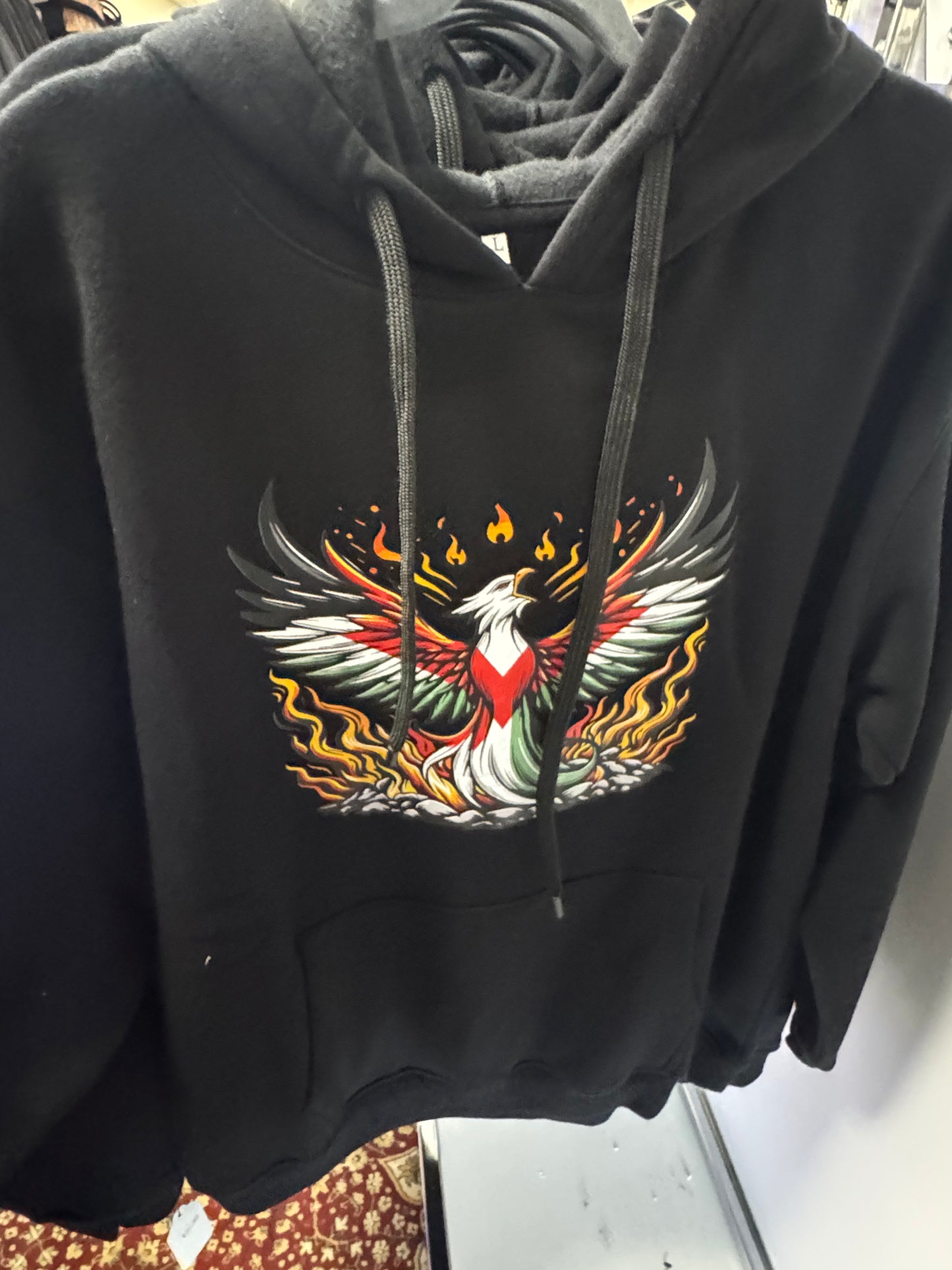 Heavyweight Palestine Hoodie – Screen Printed Design – Made in Palestine – Premium Thick Material