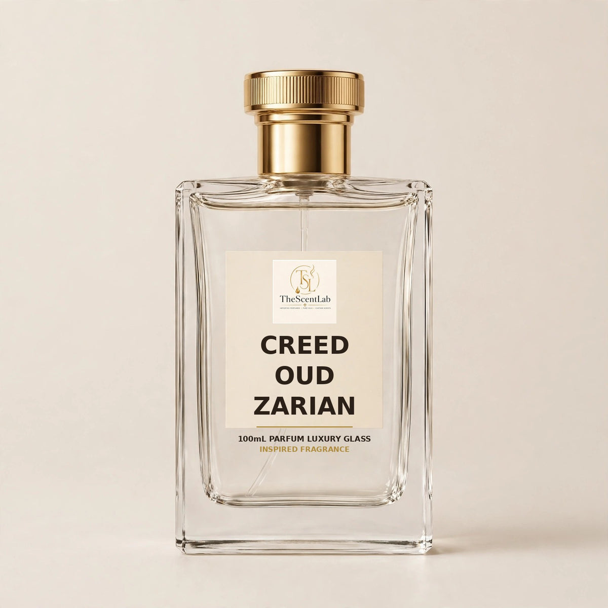 Creed Oud Zarian (Type) – 100mL Parfum – Luxury Glass – The Scent Lab inspired fragrance