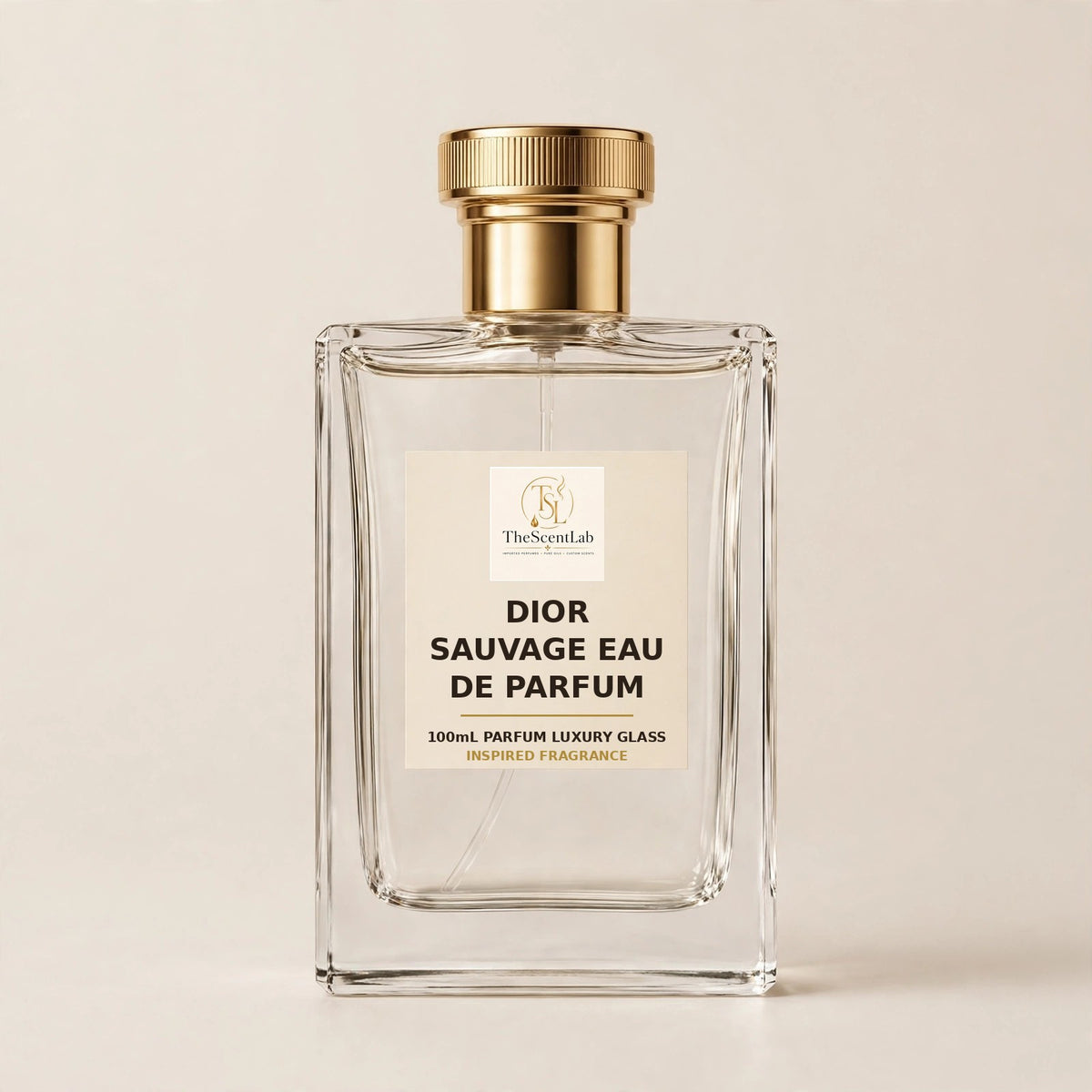 Dior Sauvage Eau De Parfum (Type) – 100mL Parfum – Luxury Glass – The Scent Lab inspired fragrance