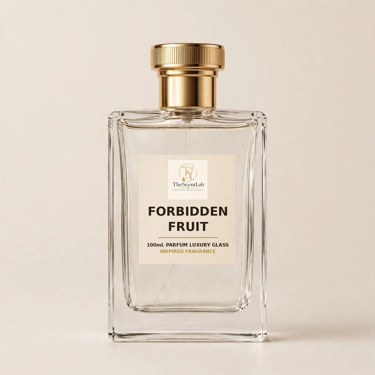 Forbidden Fruit (Type) – 100mL Parfum – Luxury Glass – The Scent Lab inspired fragrance