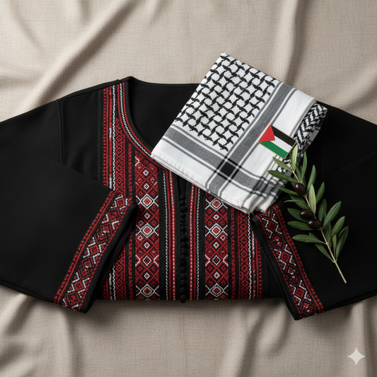 🧵 Threads of Identity — The Art of Palestinian Tatreez