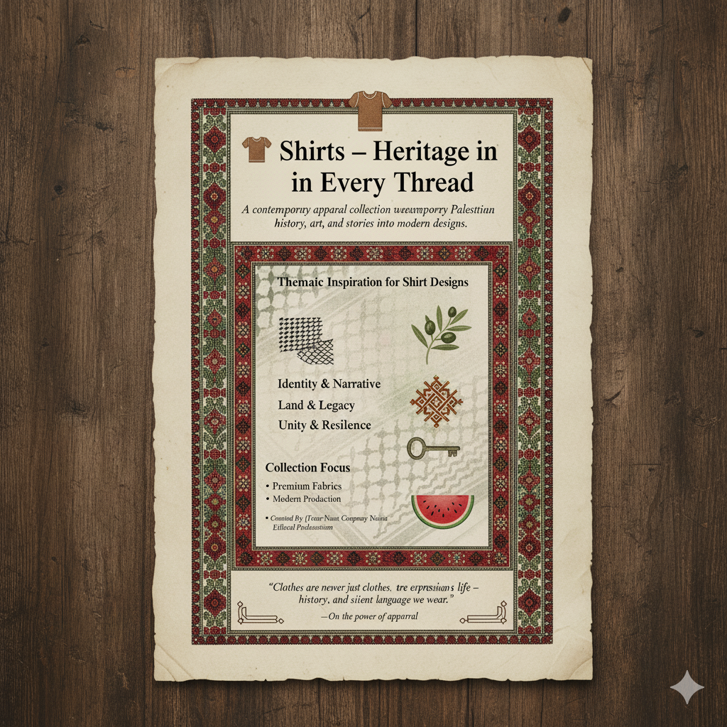 👕 Shirts – Heritage in Every Thread