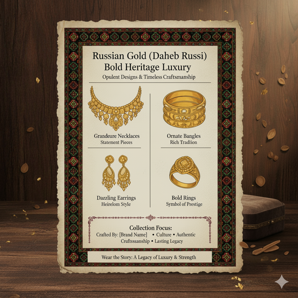 Russian Gold (Daheb Russi) | Bold Heritage Luxury