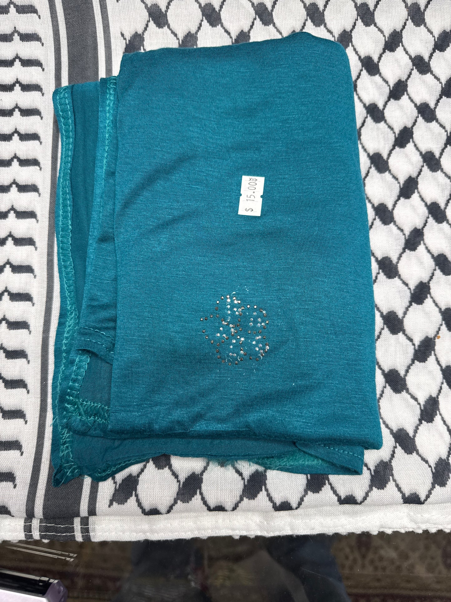 Arabic soft cotton blend scarves mix brand