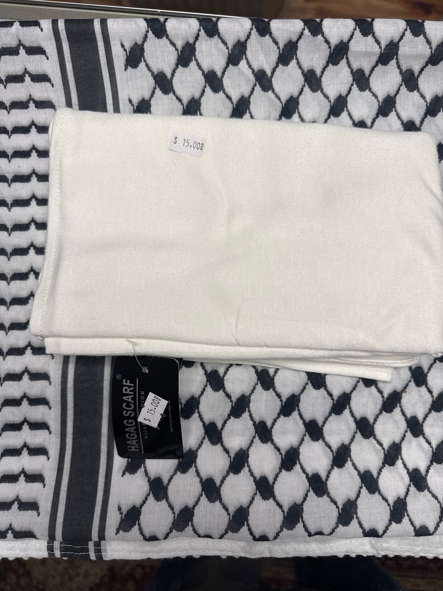 Arabic soft cotton blend scarves mix brand