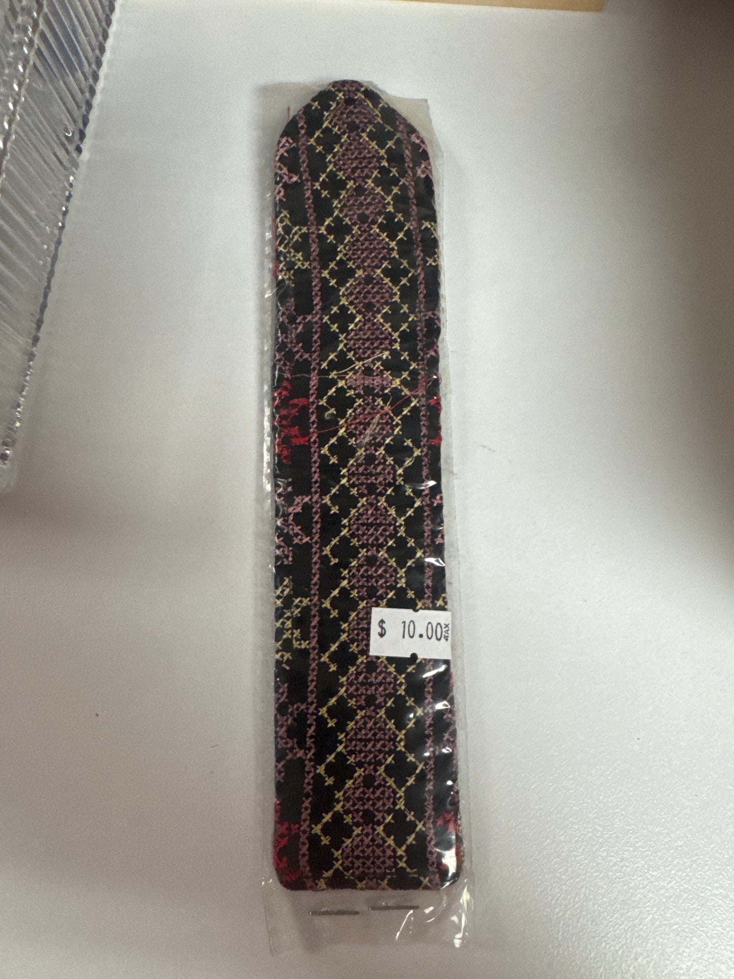 📖 Tatreez Hand-Embroidered Bookmarks | Al Falastini™