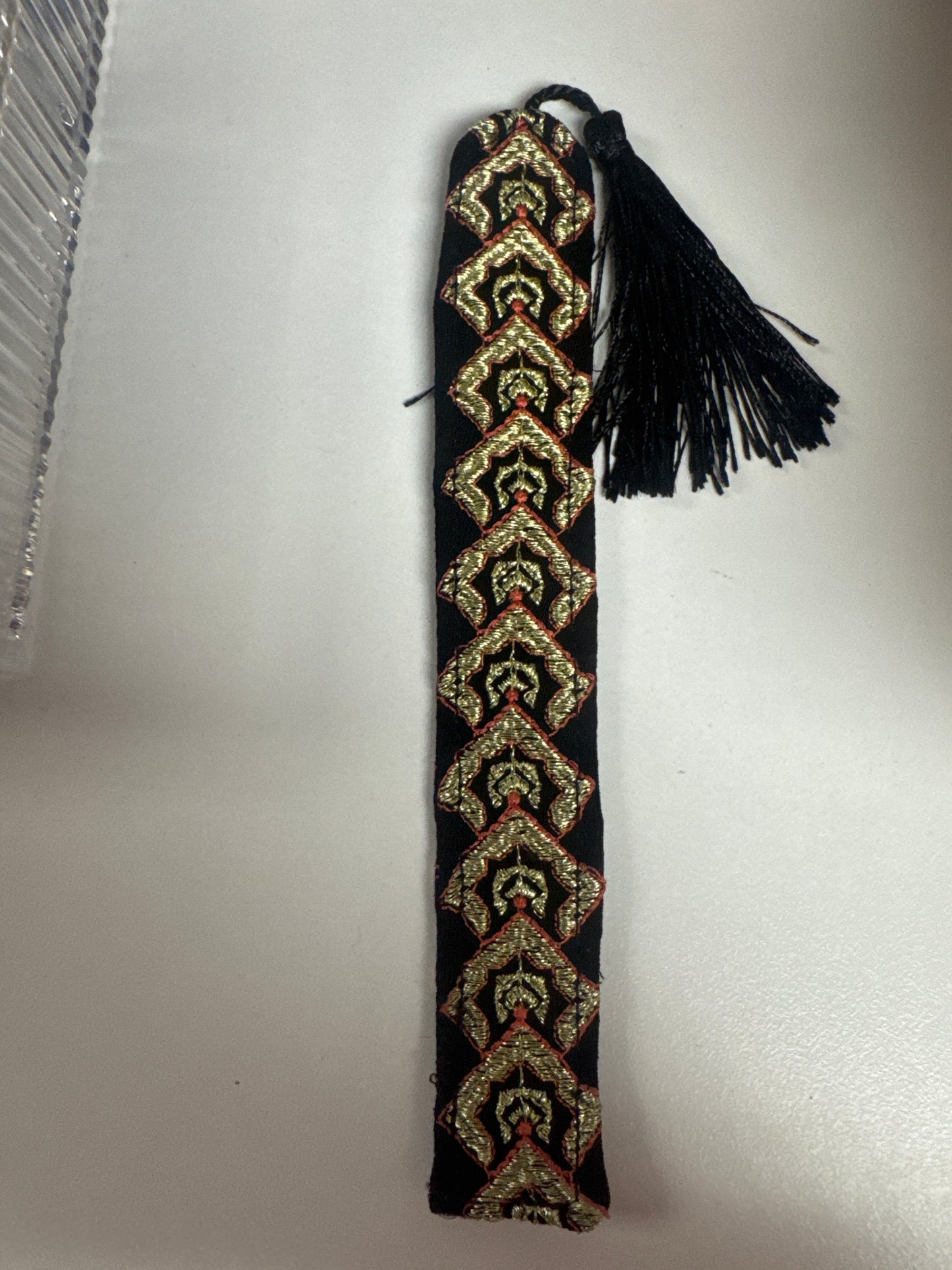 📖 Tatreez Hand-Embroidered Bookmarks | Al Falastini™