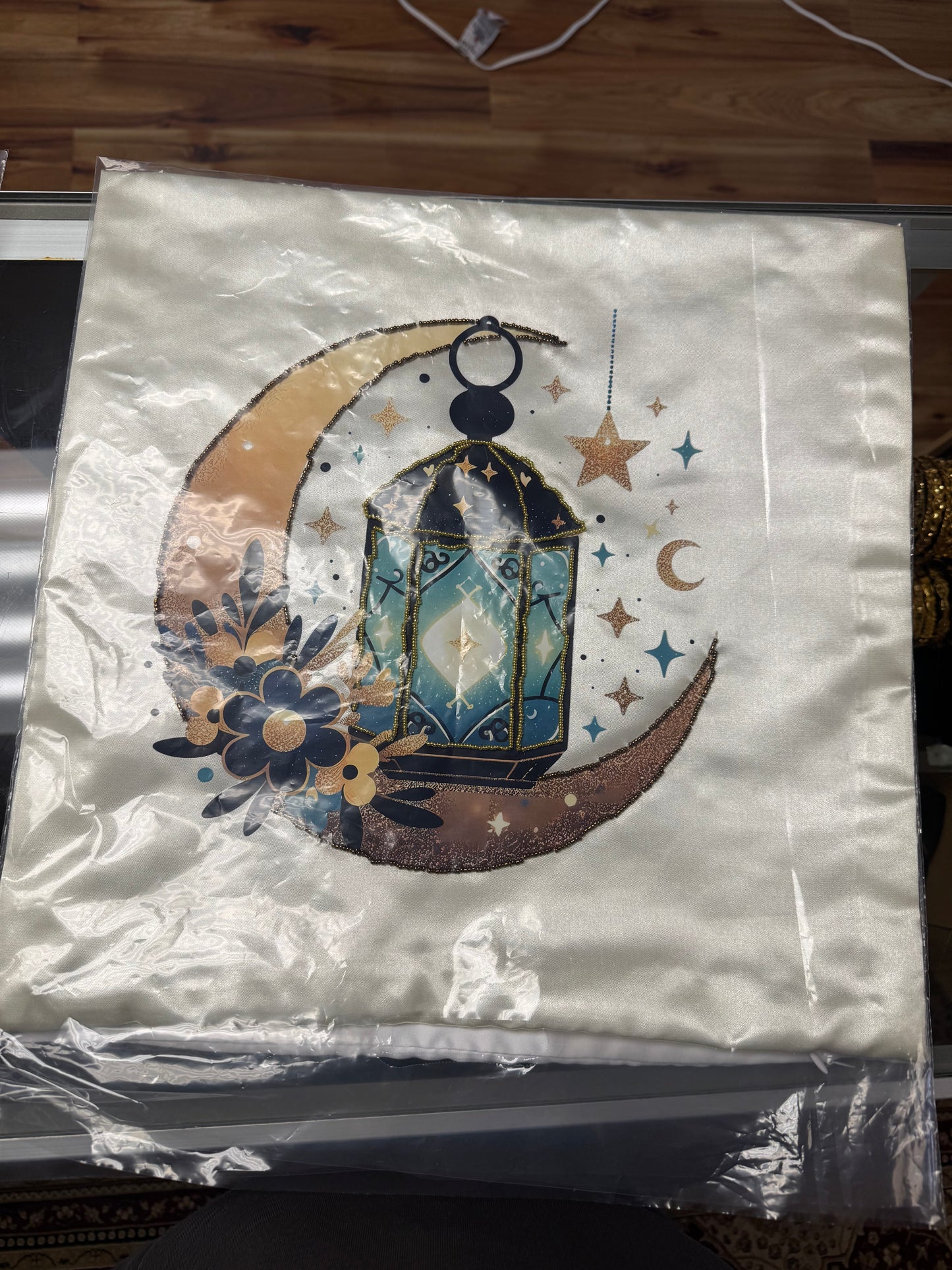Islamic Satin Decorative Pillow Covers
