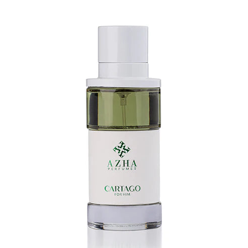 Azha Cartago Eau de Parfum 100ml for Men – Floral Leather Amber Cologne (Dubai Niche)