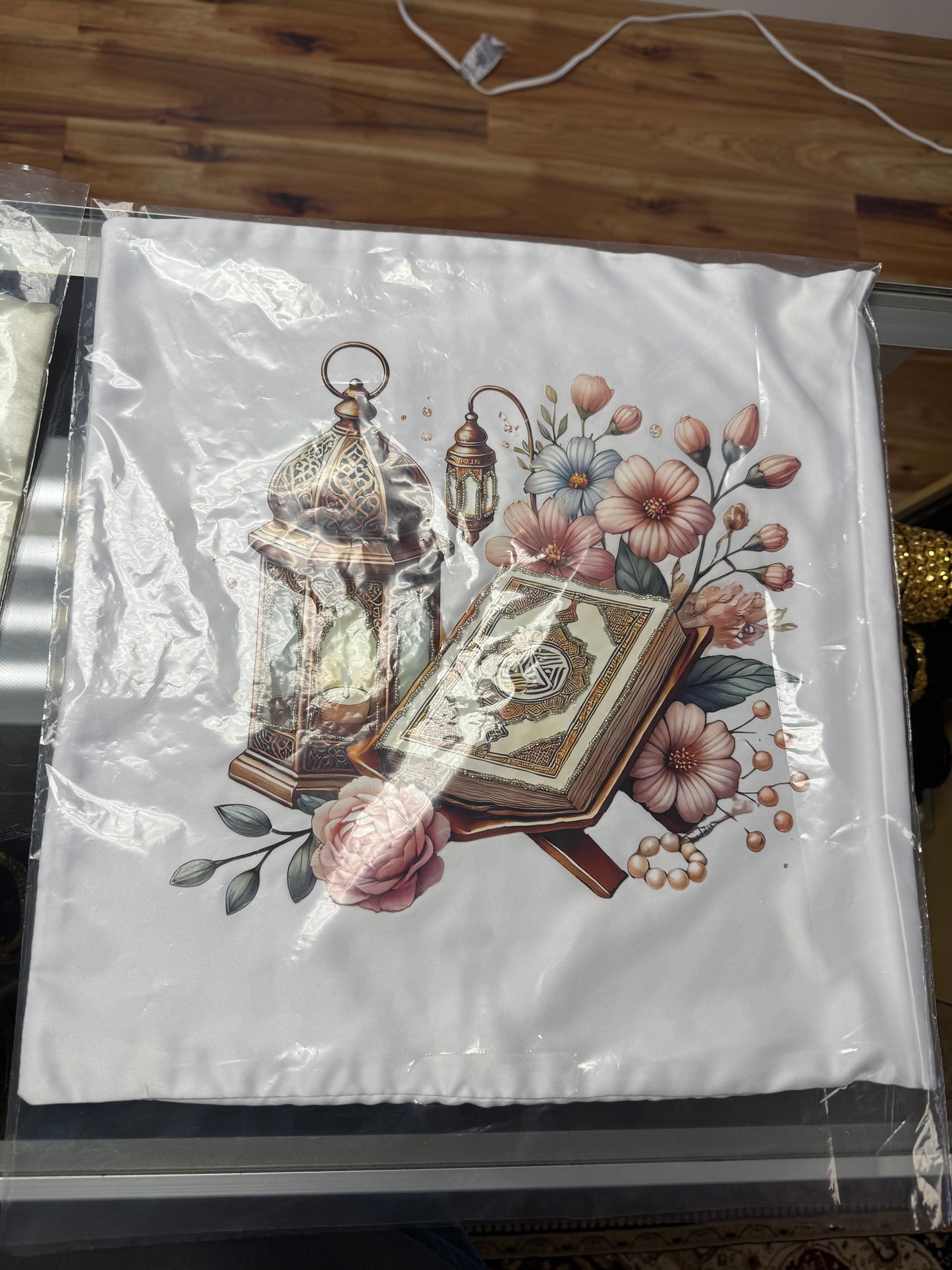 Islamic Satin Decorative Pillow Covers