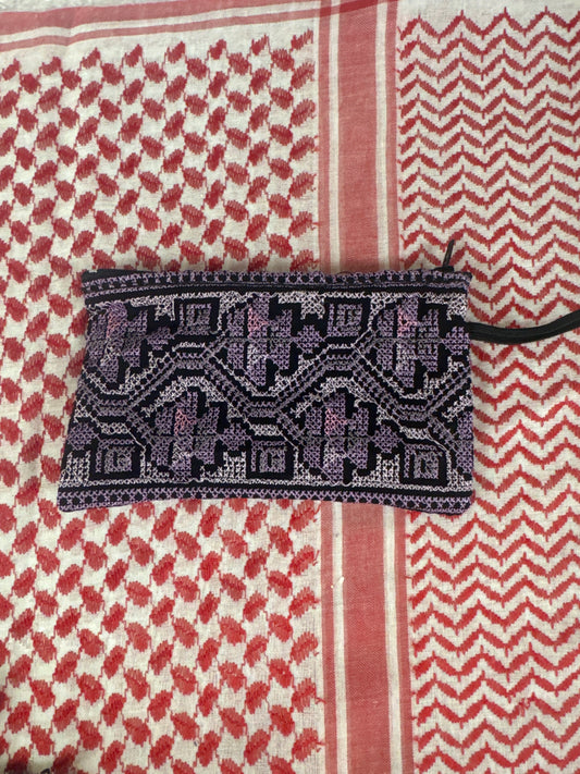Mini Embroidered Purses (Single Zipper)