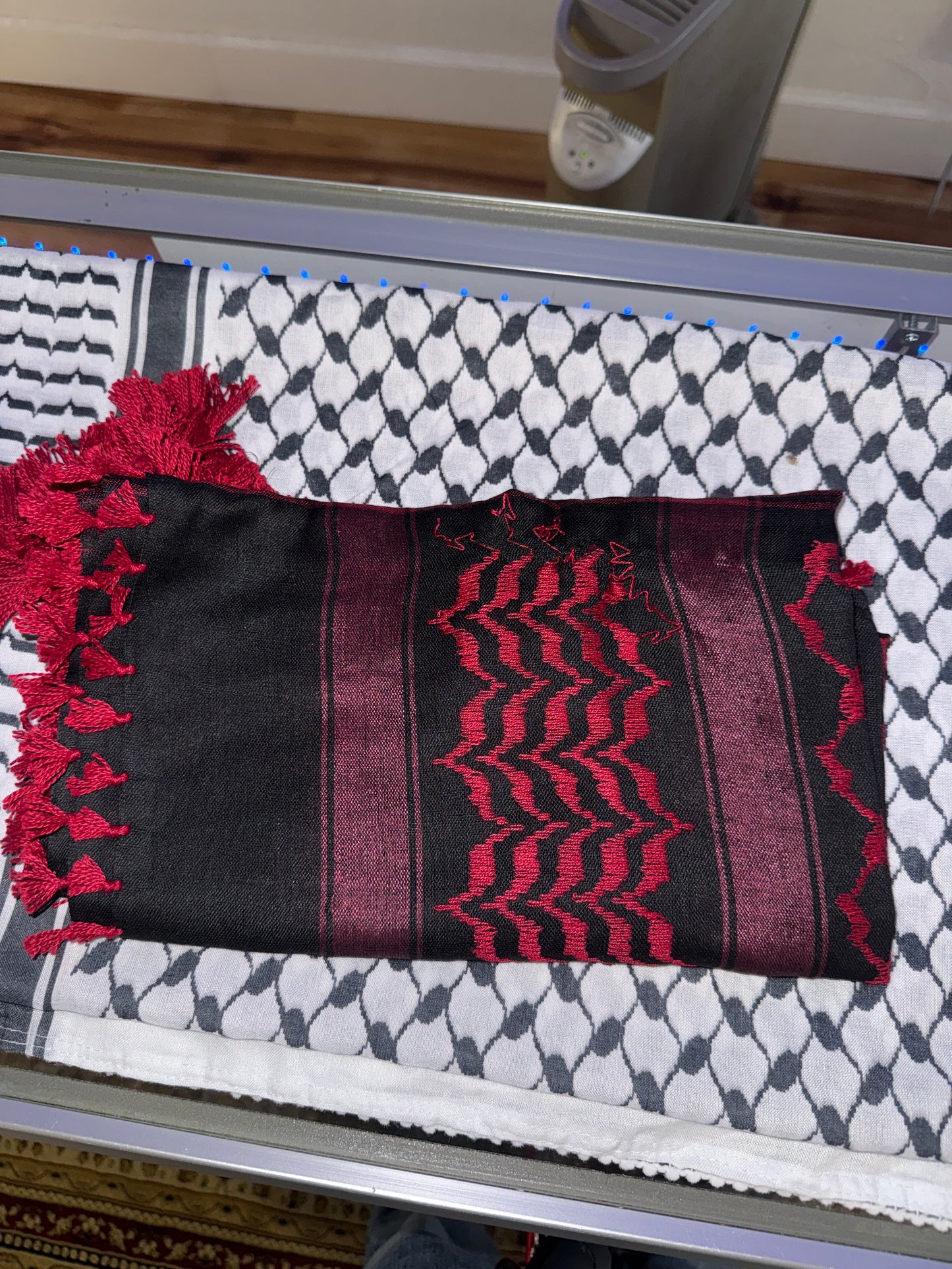 Made in Jordan keffiyehs Original Most Authentic Palestinian Scarves