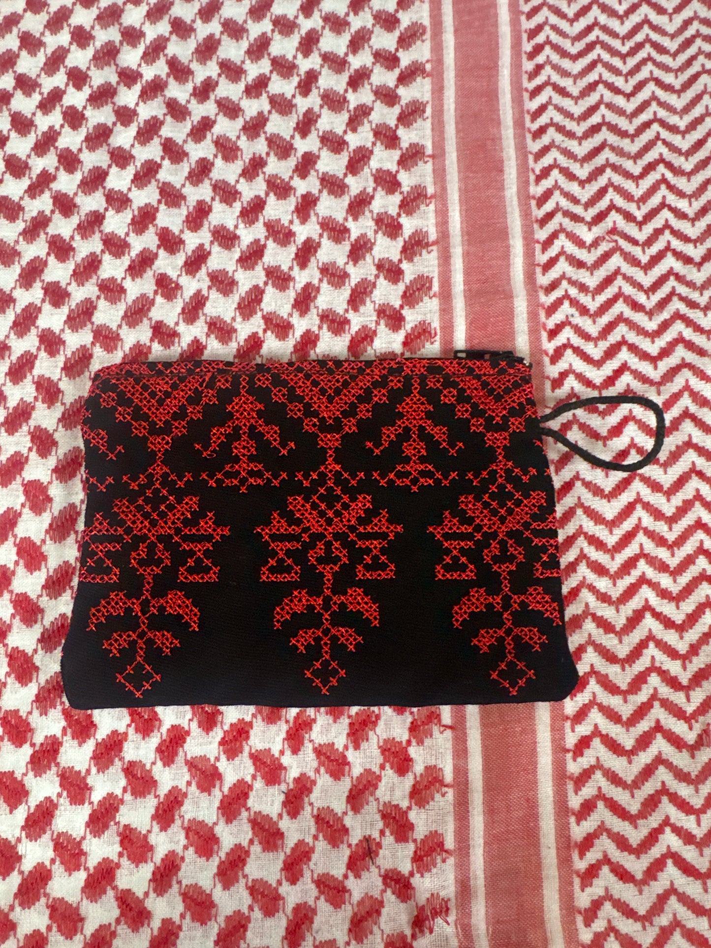 Mini Embroidered Purses (Single Zipper)