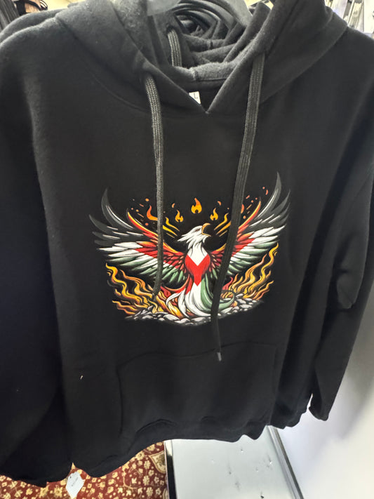 Heavyweight Palestine Hoodie – Screen Printed Design – Made in Palestine – Premium Thick Material