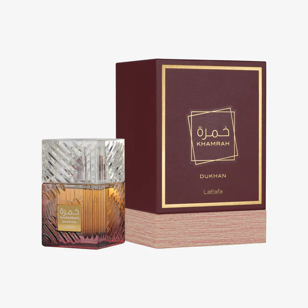 Lattafa Khamrah Dukhan Eau de Parfum 100ml – Smoky Sweet Spicy Unisex Fragrance