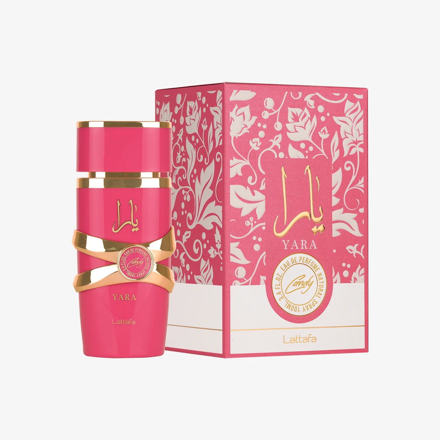 Lattafa Yara Candy Eau de Parfum 100ml for Women – Sweet Fruity Vanilla Perfume