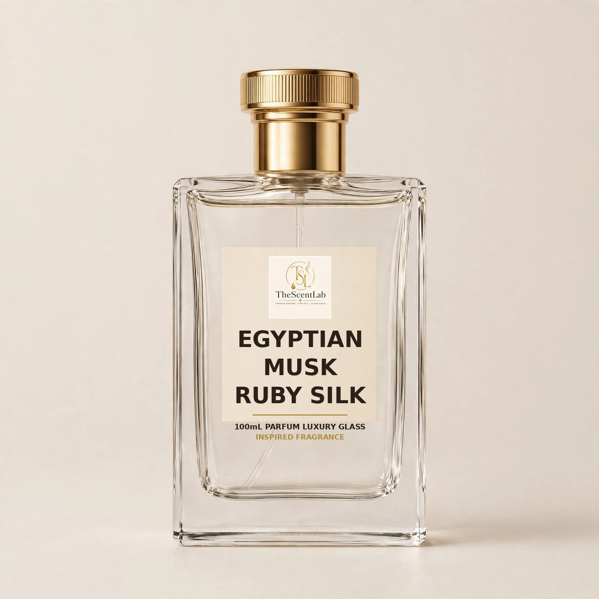 Egyptian Musk Ruby Silk (Type) – 100mL Parfum – Luxury Glass – The Scent Lab inspired fragrance