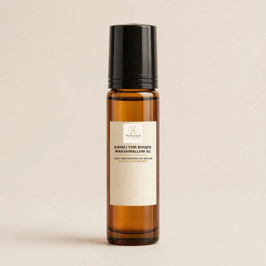 Kayali Yum Boujee Marshmallow 81 (Type) – 10mL Concentrated Oil Roller – The Scent Lab inspired fragrance