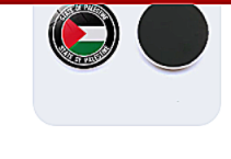 Palestine Magnet Button Set – Al Falastini™ 1"x1" Size
