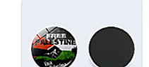 Palestine Magnet Button Set – Al Falastini™ 1"x1" Size