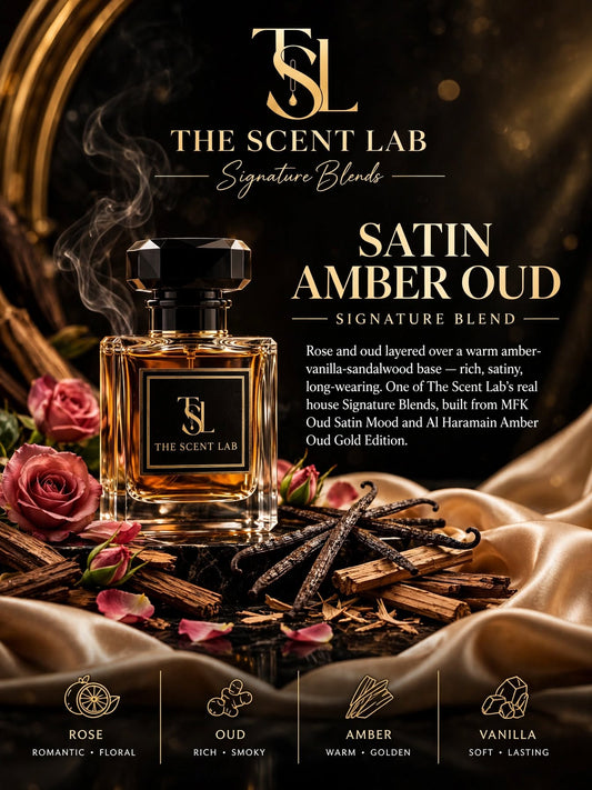 Satin Amber Oud — Signature Blend