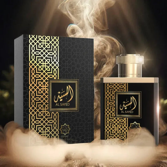 Abyat Al Sayed Eau de Parfum 100ml for Men – Fresh Green Woody Cologne